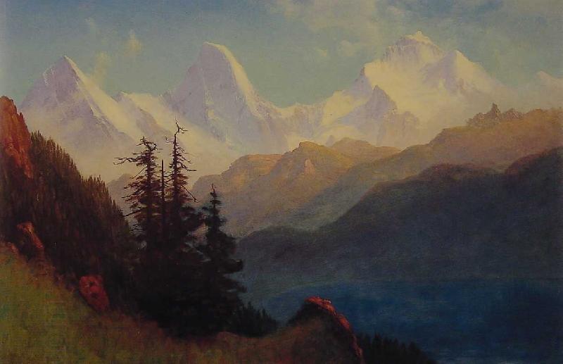 Albert Bierstadt Splendour of the Grand Tetons China oil painting art